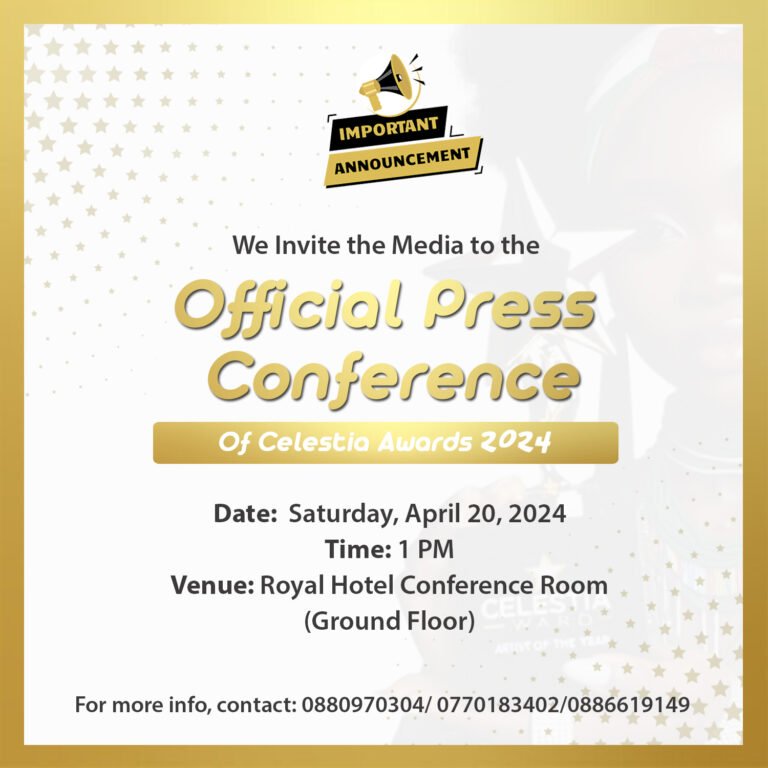 Join Us at the Official Press Conference of Celestia Awards 2024